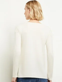 Floral Shimmer Cashmere Tunic