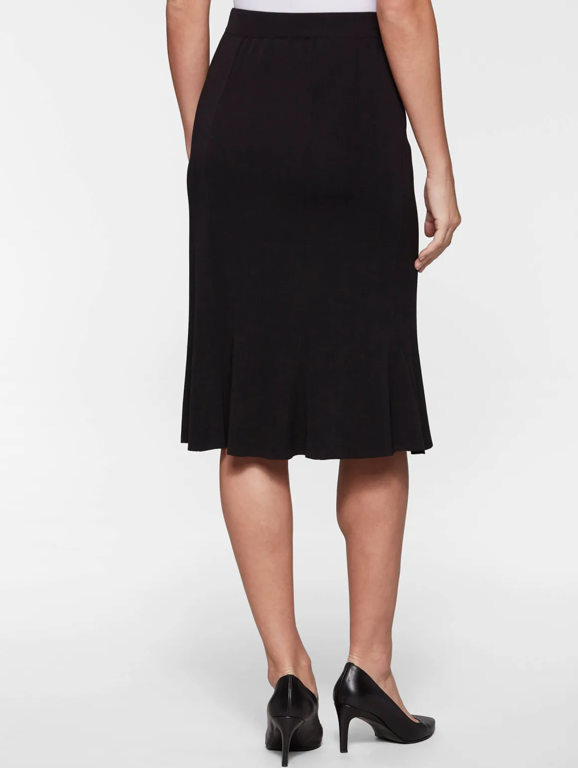 Gored Knit Skirt