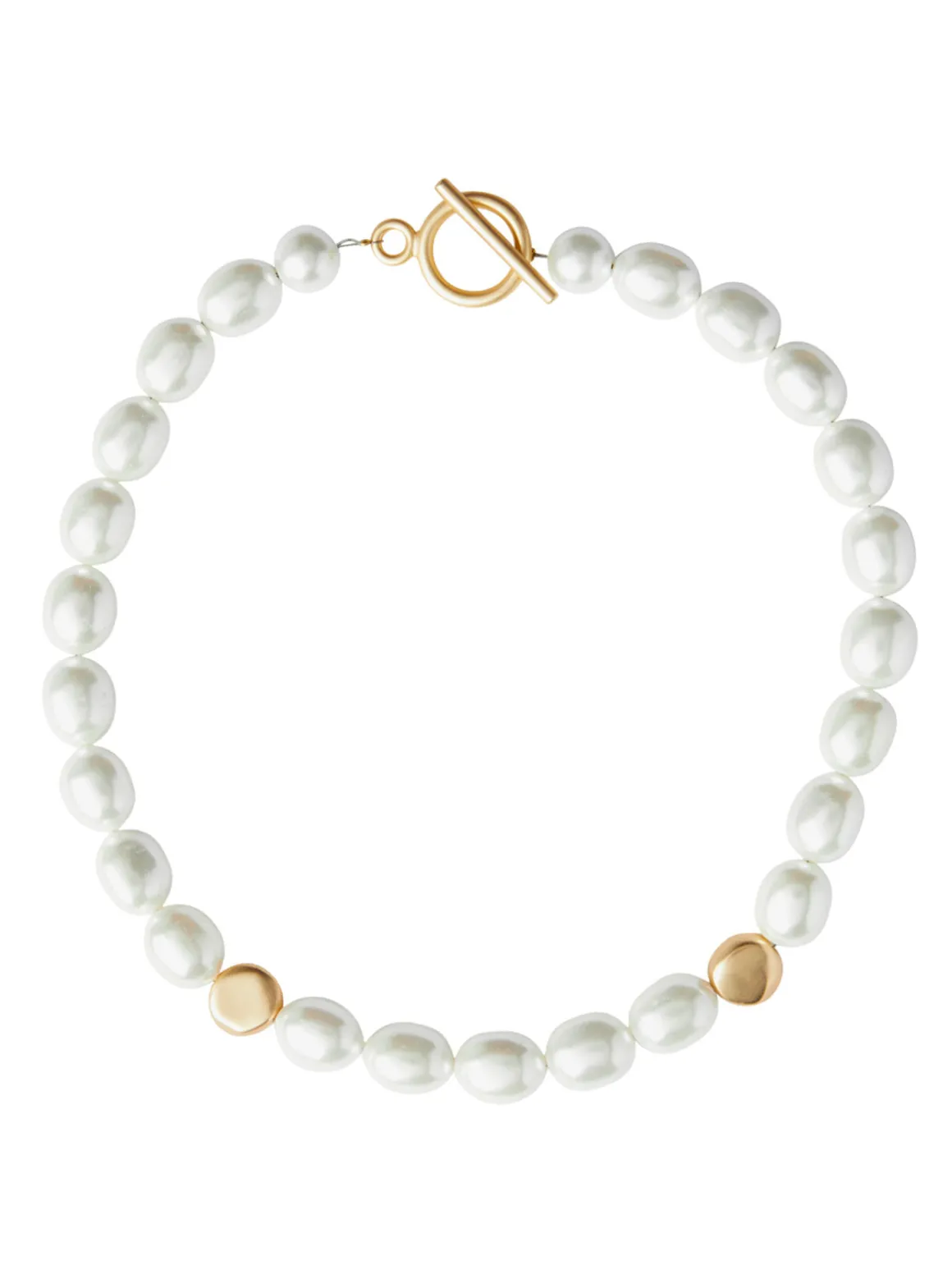 Mother of Pearl with Beaded Accent Necklace